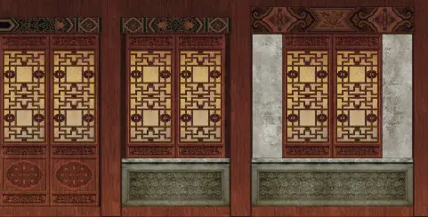 城区隔扇槛窗的基本构造和饰件