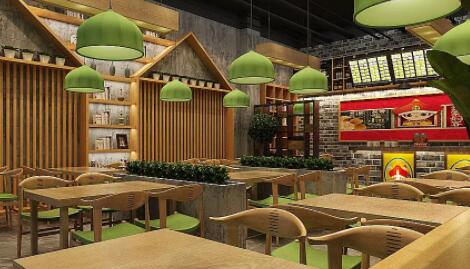 城区如何设计中式快餐店打造中式风味